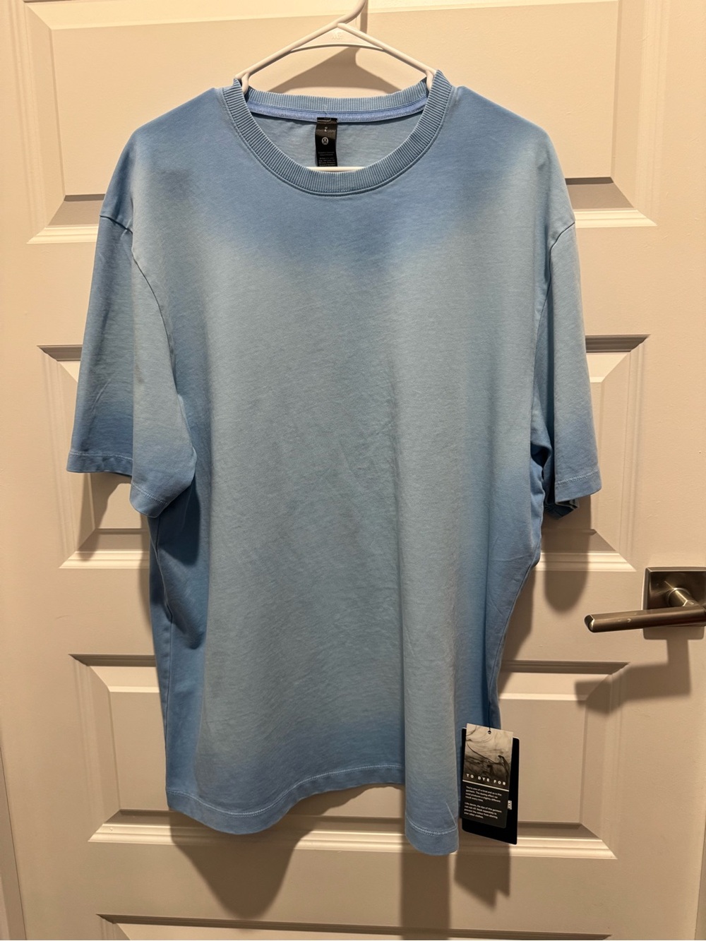 Lululemon Heavyweight Cotton Shirt To Dye For Blue
